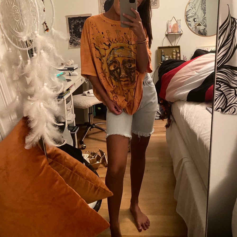 LEVIS | VINTAGE DENIM BIKER SHORTS